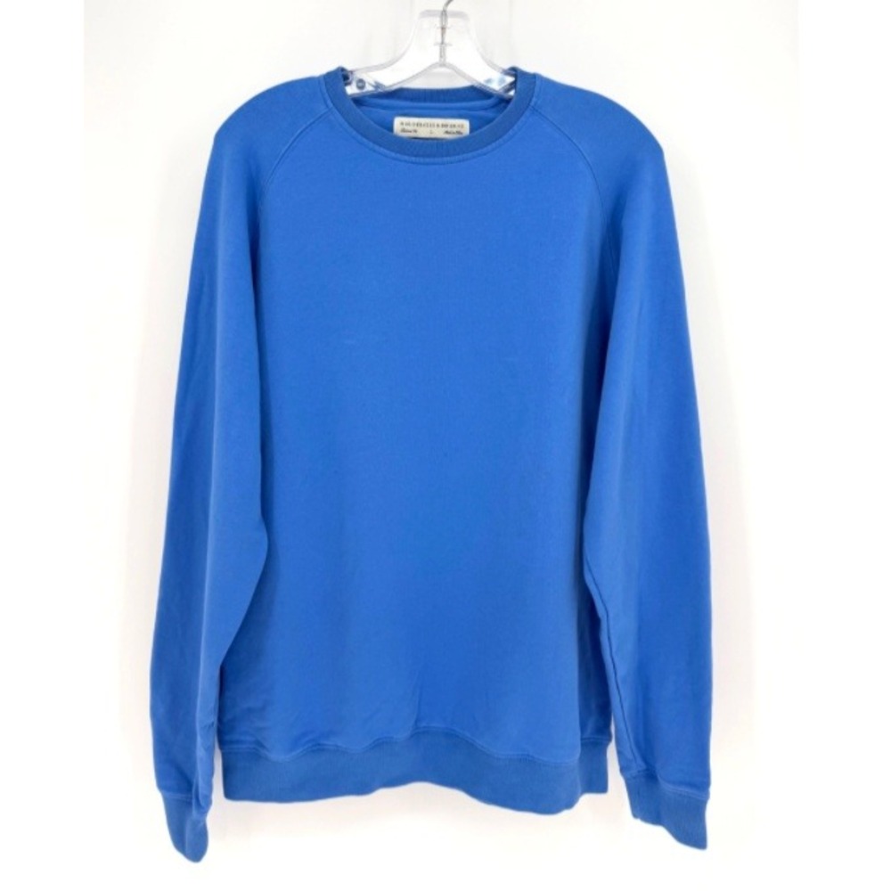 Holderness & Bourne The Smith Sweatshirt Mens L Blue Tailored Fit Golf Preppy